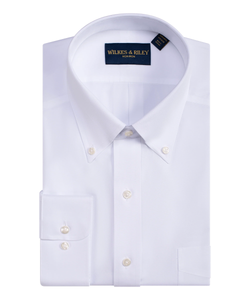 Pinpoint Oxford Button-Down Collar