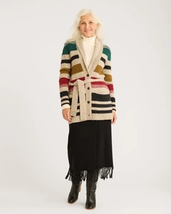 Camp Stripe Cardigan
