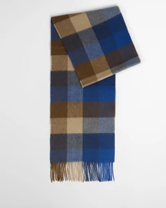 Lambswool Tattersall Scarf