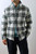 Quilted Flannel Shirt Jacket