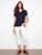 Linen V-Neck Tee-26