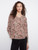 Printed V-Neck Sweater