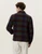 Check Wool Zipper