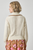 Contrast Collar Zip Sweater
