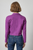 Faux Wrap Collared Shirt