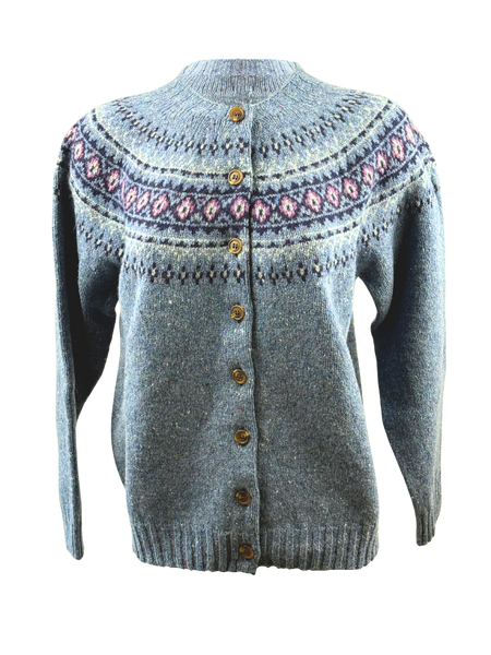 Fair Isle High Button Ossian