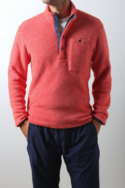 Terry Snap-Zip Mock Terry Snap-Zip Mock