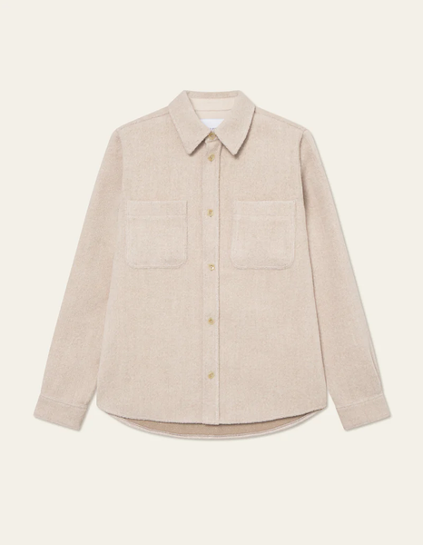 Lennon Bouclé Overshirt Lennon Bouclé Overshirt