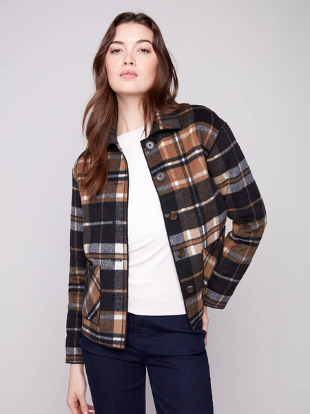 Reversible Plaid Jacket
