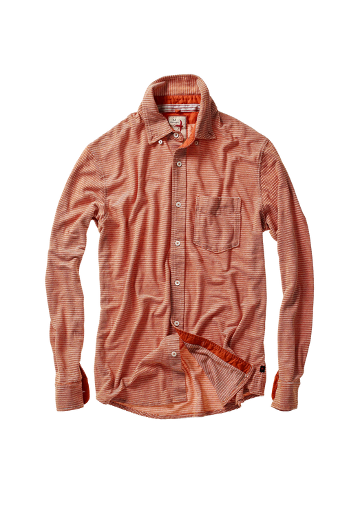 Hemp Stripe Buttondown