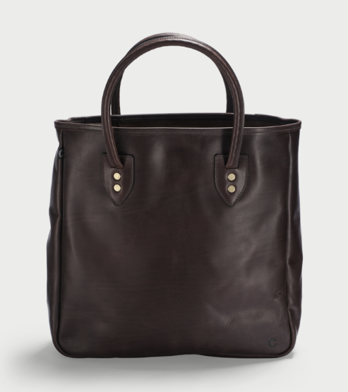 Leather Field Tote