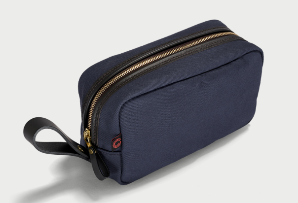 British Twill Wash Bag