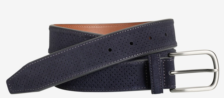 PERFED SUEDE BELT-26