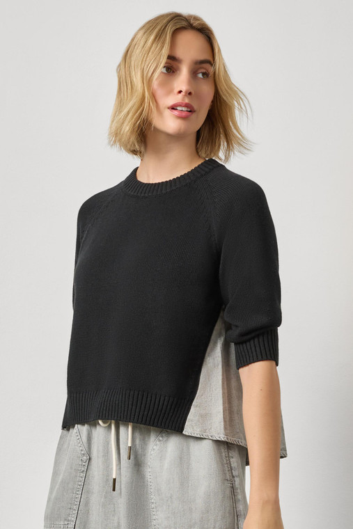 Denim Elbow Sweater-26