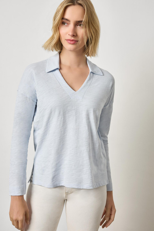 Easy Collared Split Neck-26