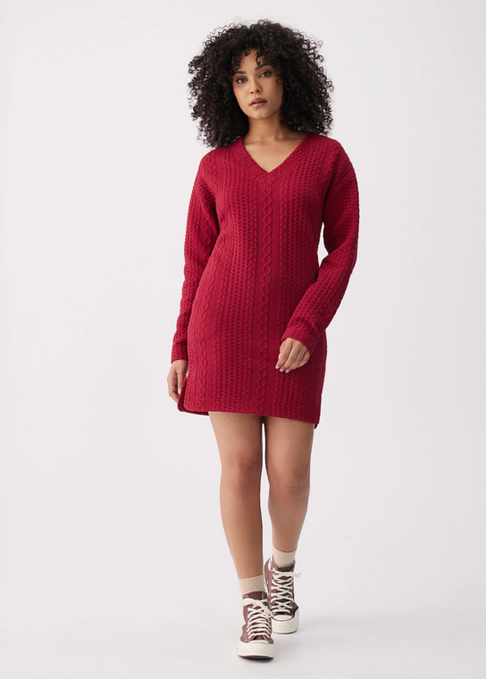 Colette V-Neck Dress