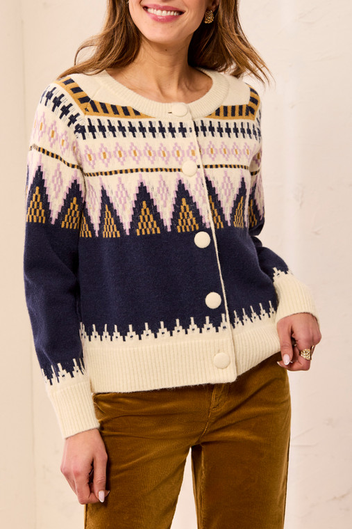 FAIR ISLE BUTTON FRONT-26