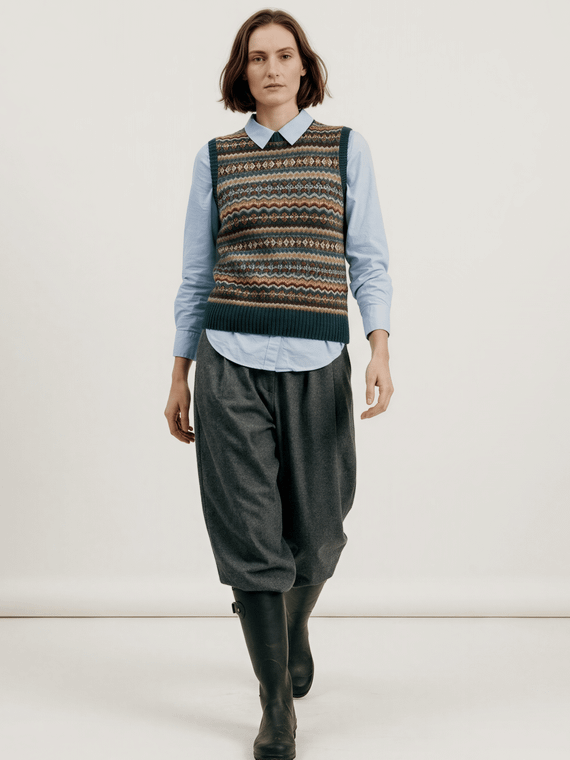 Shetland Fairisle Vest