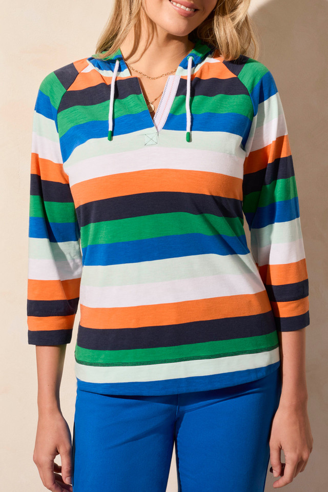 Drawstring Raglan Hoody