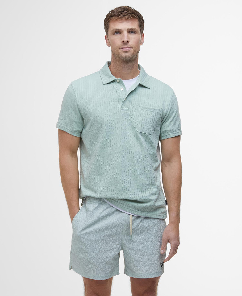 Dymchurch Seersucker Polo Shirt