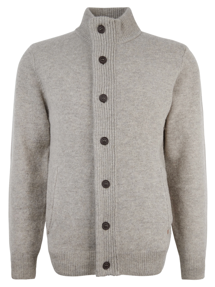 Essential Patch Zip Through Knitted Essential Patch Zip Through Knitted