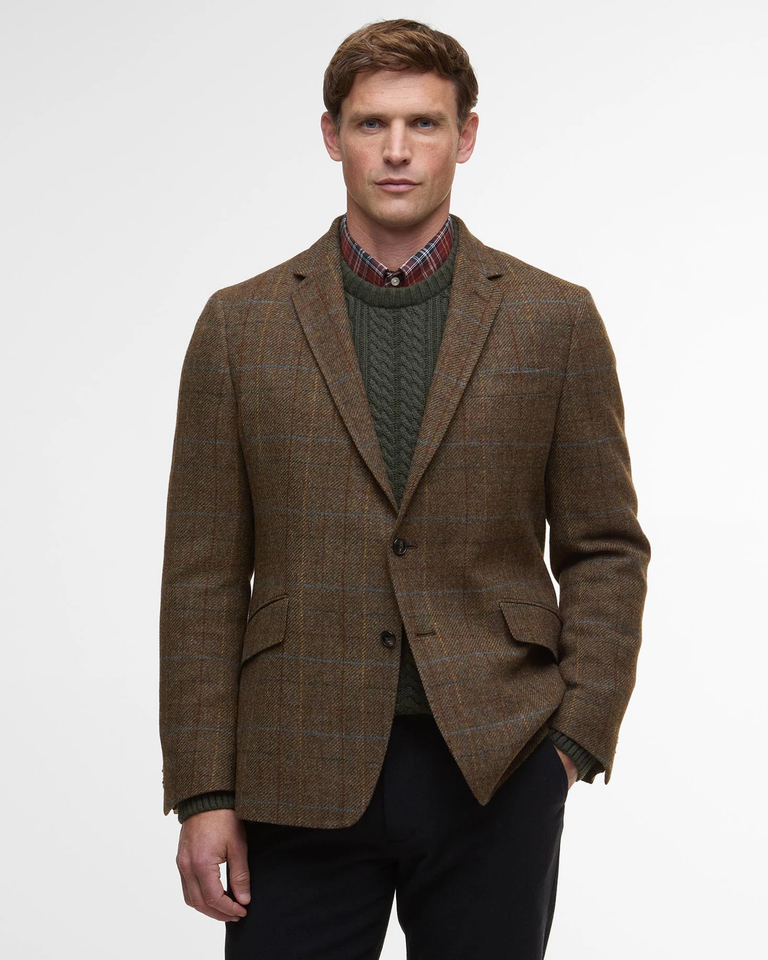 Sullivan Moons Check Blazer