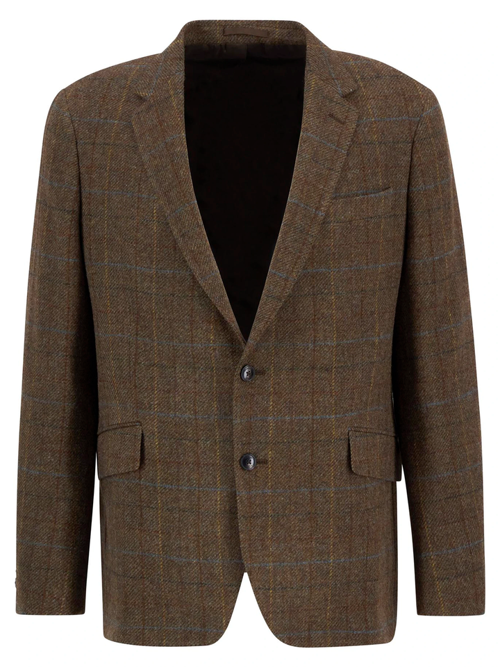Sullivan Moons Check Blazer