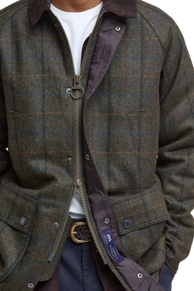 Bedale Check Wool Jacket