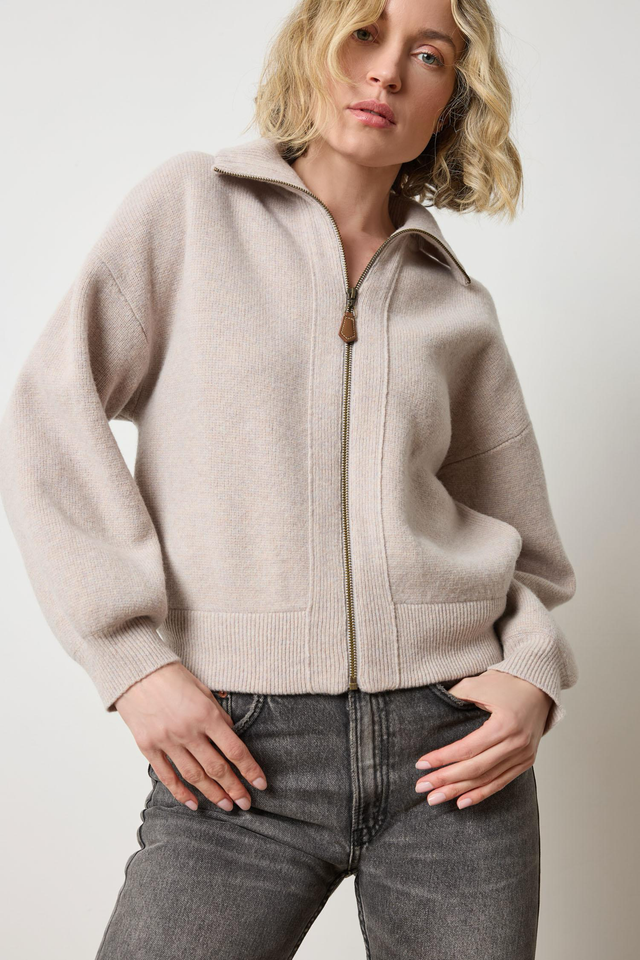 Front Zip Bomber Front Zip Bomber