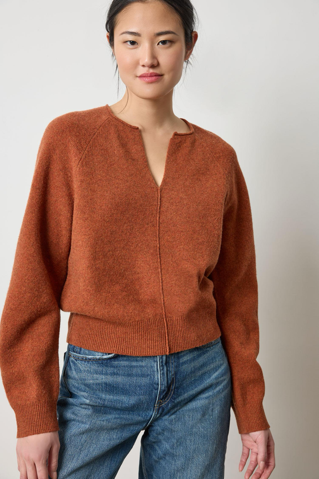 Split Neck Raglan Split Neck Raglan