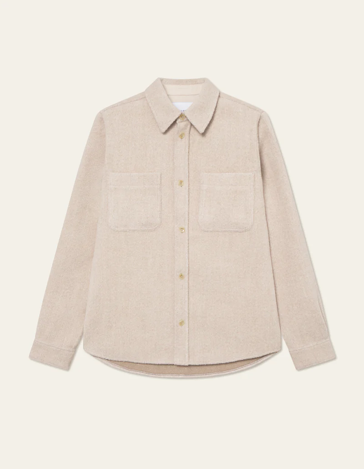 Lennon Bouclé Overshirt Lennon Bouclé Overshirt