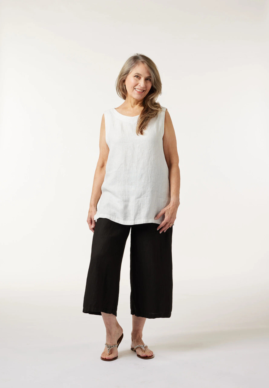 Linen Tank - cottonbasics