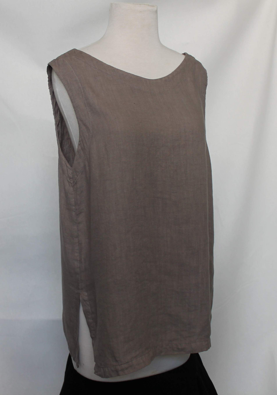Linen Tank - cottonbasics