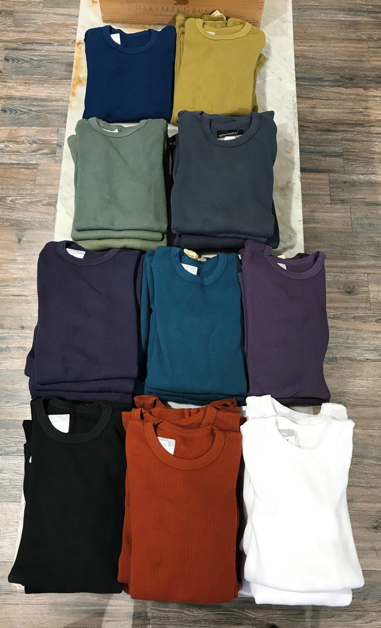 トップス Gran Sasso Soft Cotton Crewneck Thermal Gran Sasso Sweater | LODENFREY