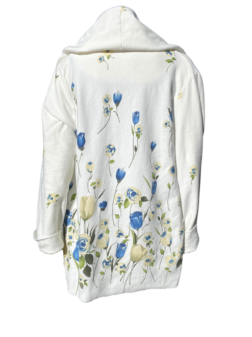 Blue Rose Wrap Jacket Blue Rose Wrap Jacket