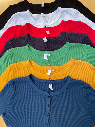 Henley Thermal - cottonbasics