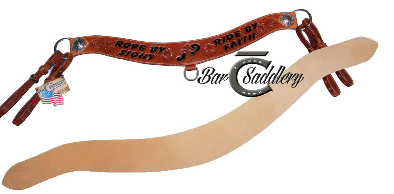 Breast Collar Blank - Fancy - Bar C Saddlery