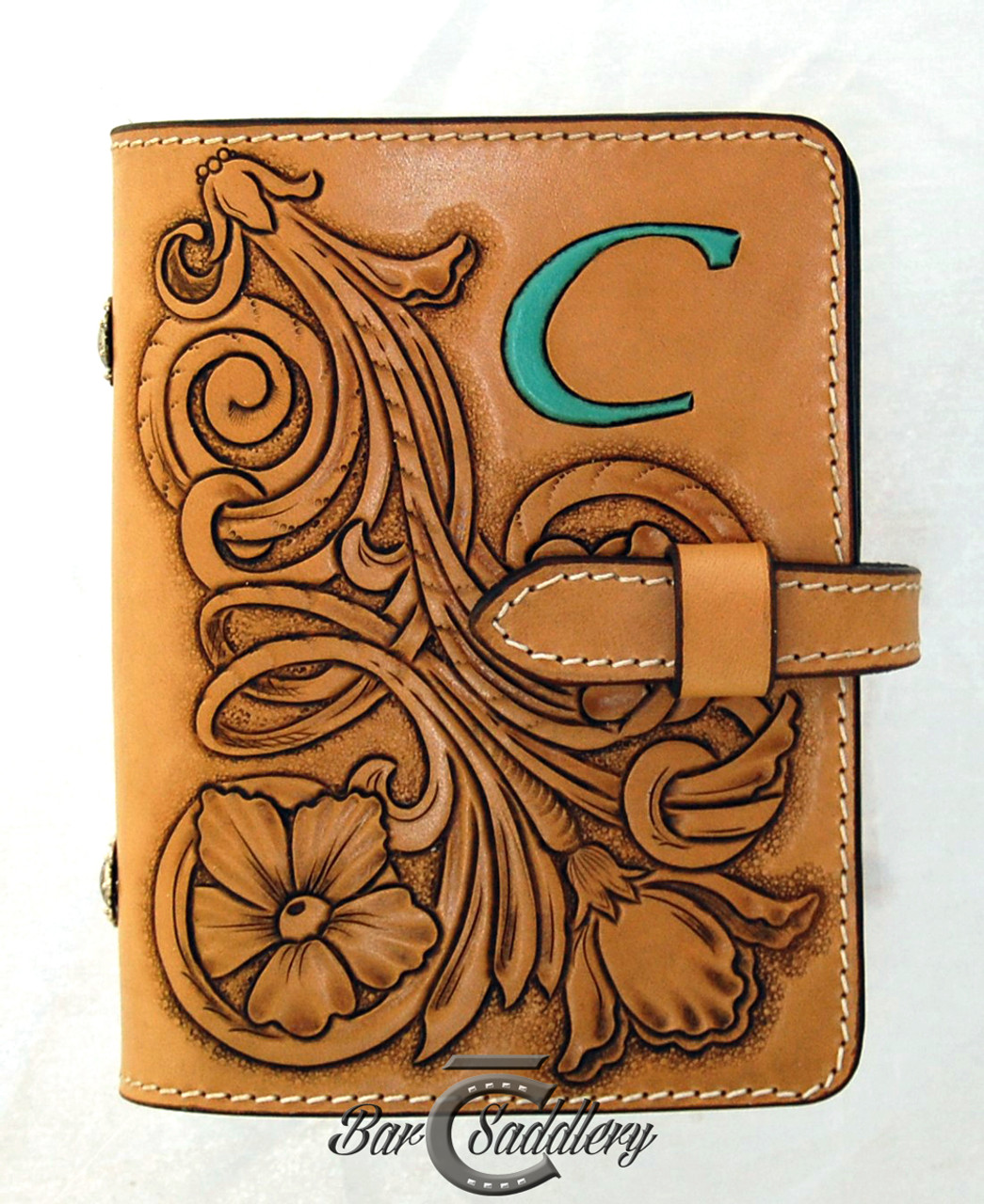 Hand Made Leather Goods - For The Home - Albums - Photo, Art & Scrapbook -  Bar C Saddlery