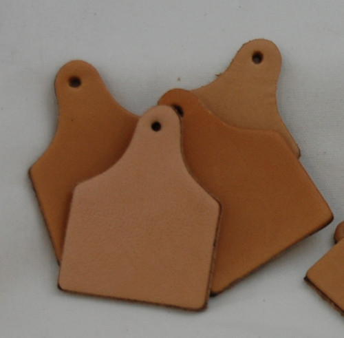 Square Coaster Blanks - Vegetable Tanned