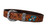 Hand tooled, dyed & painted 28" ladies / youth belt with stainless steel Jeremiah Watt buckle and loop