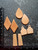 Leather Earring Shapes - Bulk  Mix & Match 40 Pairs