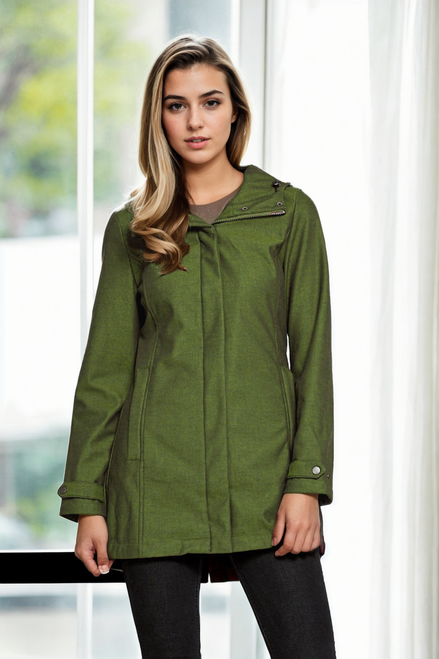 Evergreen Whitney fleece lined waterproof jacket
