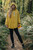 Harper Waterproof Poncho Yellow