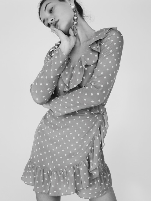 The Alexandra - Dusty Blue Spot