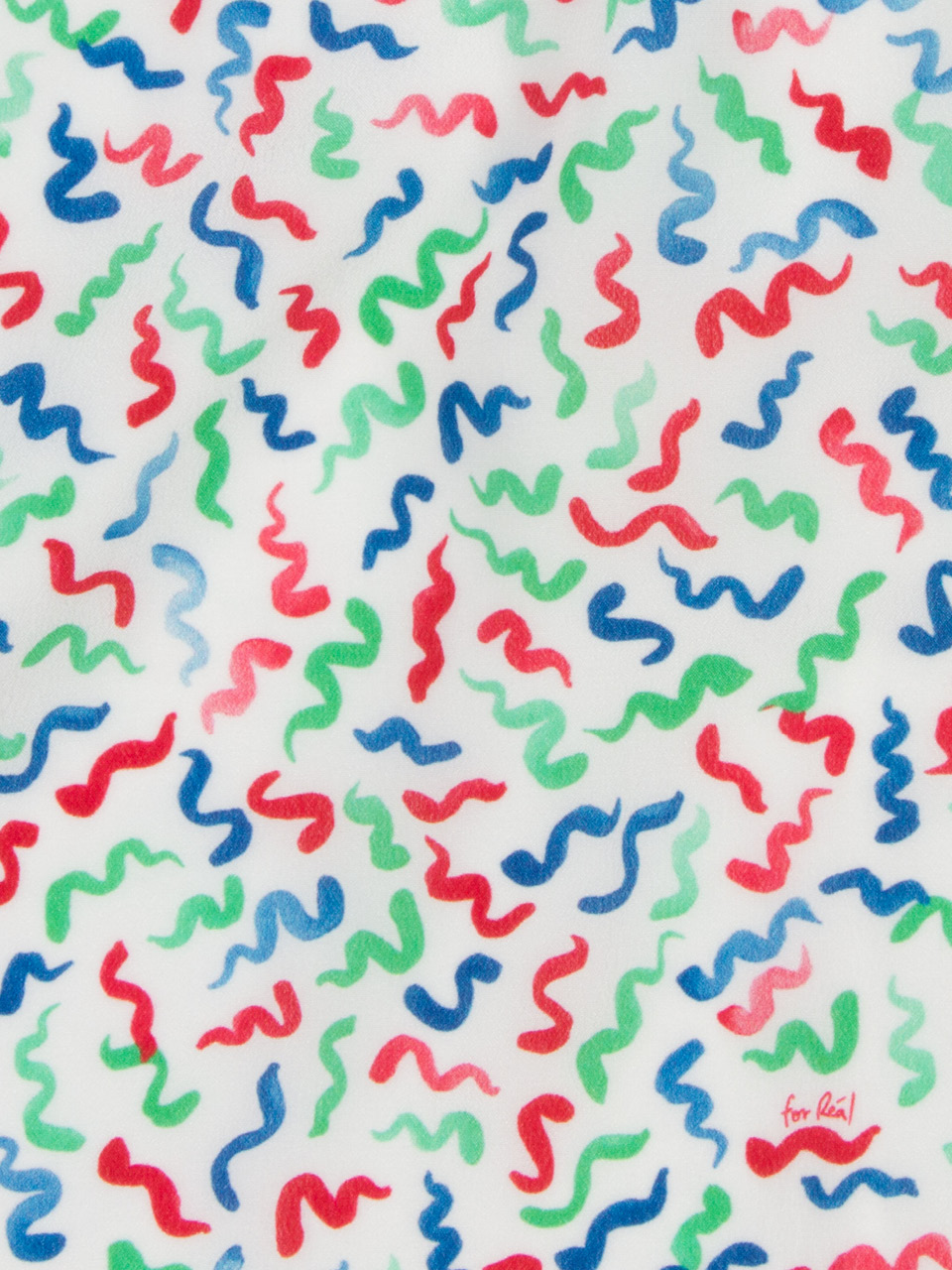 The Ana - White Squiggle