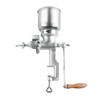 Manual Grain Grinder, Cast Iron Grain Mill Hand Crank for Wheat Corn Coffee Nuts with Table Clamp