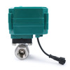 1/2" Smart Motorized Ball Valve – Remote Control Electrical Ball Valve with Manual Switch, 5V DC USB