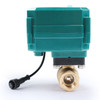 1/2” Smart Motorized Ball Valve – Remote Control Brass Electrical Ball Valve with Manual Switch, 5V DC USB