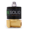 U.S. Solid Solenoid Valve - 1/4” Zinc-Alloy 110V AC Solenoid Valve, NBR Seal