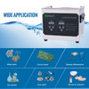 U.S. Solid 6.5 L Ultrasonic Cleaner, 40 KHz Stainless Steel Ultrasonic Cleaning Machine with Digital Timer and Heater
